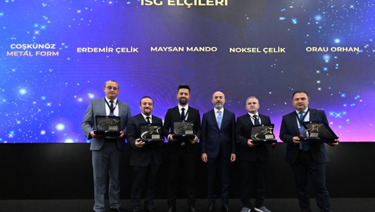 Maysan Mando’ya “İSG Elçileri” ödülü