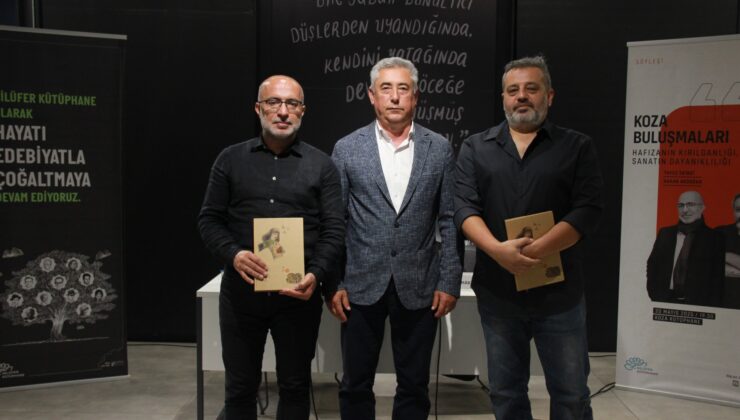 Nilüfer’de edebiyat rüzgarı: Yavuz Ekinci okurlarıyla buluştu