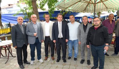Osmangazi Belediye Başkanı Erkan Aydın’dan mahalle ziyareti