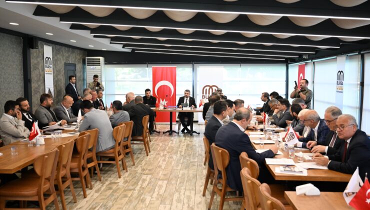 Bursa Belediyeler Birliği, Oktay Yılmaz başkanlığında Yıldırım’da toplandı