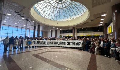 RUMELİSİAD’dan Bursa Havaalanı’na destek