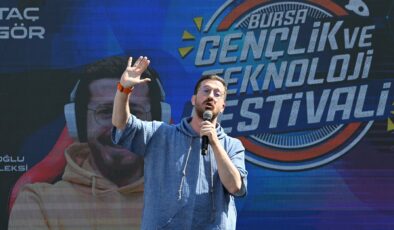 Yıldırım’da teknoloji rüzgarı esti: Gençler festivalde buluştu