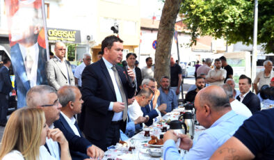 Soğanlı’da sabah buluşması: Aydın’dan çözüm odaklı belediyecilik