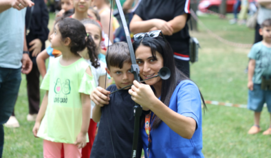 İnegöl’de Yaz Spor Okullarının Provası Spor Şenliğiyle Yapıldı