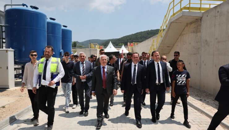 Keles Atıksu Arıtma Tesisi hizmete girdi