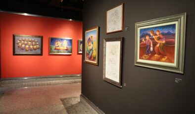 Usta ressam İbrahim Balaban’ın eserleri Bursalılarla buluştu