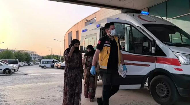 Bursa Yenişehir’de çadır kentte zehirlenme paniği