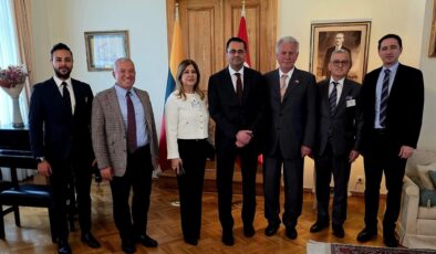 Litvanya Fahri Konsolosu Berat Tunakan, Vilnius’ta Türkiye’yi temsil etti
