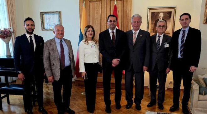Litvanya Fahri Konsolosu Berat Tunakan, Vilnius’ta Türkiye’yi temsil etti