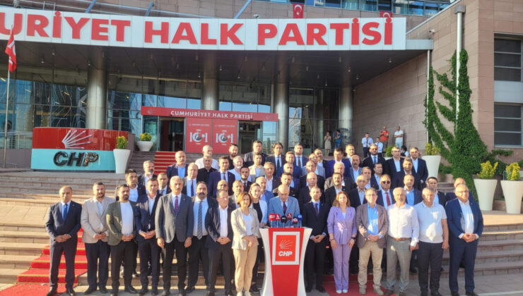 CHP’li 81 il başkanından ortak açıklama