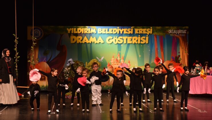 Yıldırım Belediyesi Kreşi’nde Yıl Sonu Gösterisi