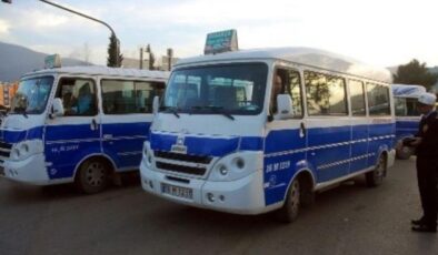Bursa’da dolmuş ve minibüs ücretleri yeniden belirlendi