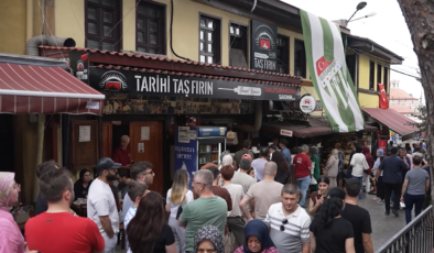 Bursa Kültür Yolu Festivali esnafa can suyu oldu