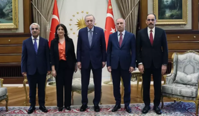 Cumhurbaşkanı Erdoğan, DEM Parti heyetini kabul etti