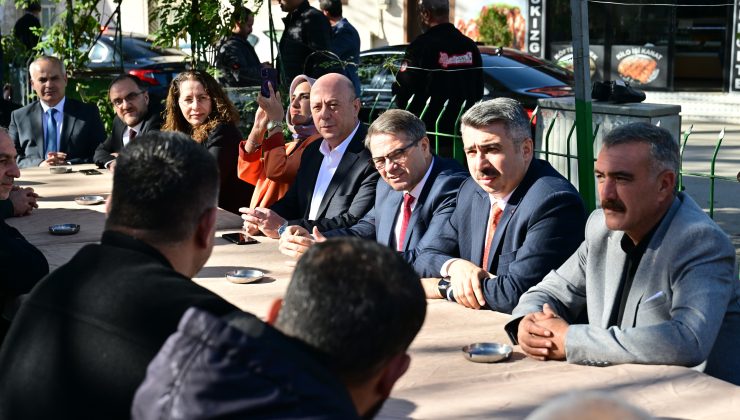 Başkan Yılmaz: sorunları sahada görüp çözüm üretiyoruz