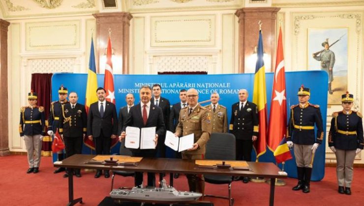 Türkiye’den Romanya’ya ilk savaş gemisi ihracatı