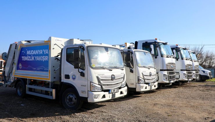 Tasarrufla gelen yatırım: Mudanya Belediyesi filosunu yeniliyor