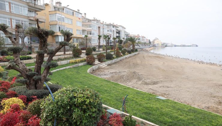 Mudanya’ya çevre dostu sahil düzenlemesi