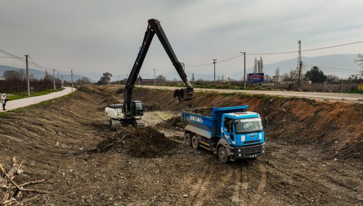 Bursa genelinde taşkın riskine karşı seferberlik