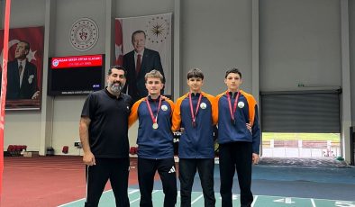 Osmangazi atletlerinden pist ve sahada madalya şovu