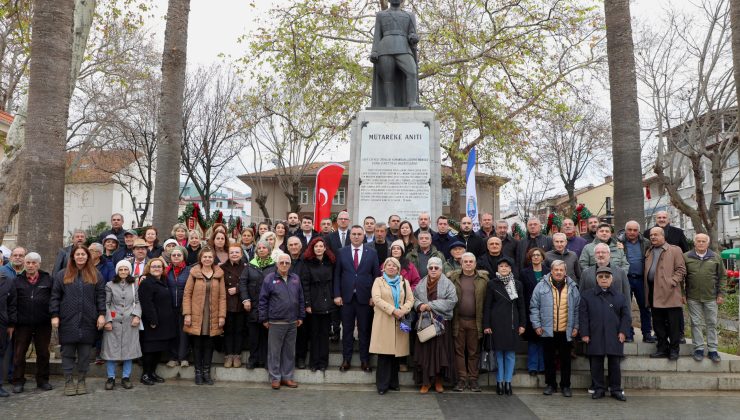 Mudanya’da İsmet İnönü, barış mirasıyla anıldı