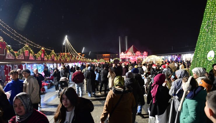 Osmangazi Meydanı’nda yeni yıl coşkusu