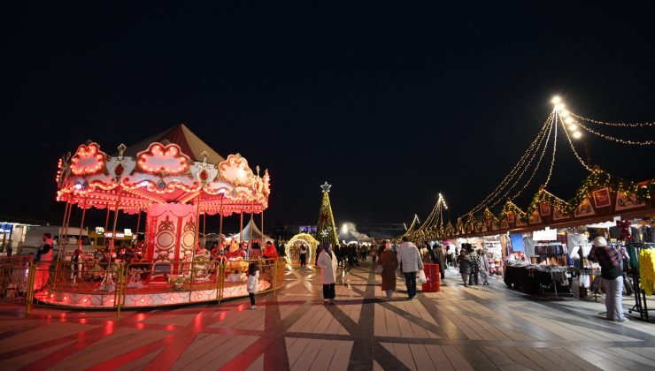 Müzik ve ışıkların buluşma noktası: Osmangazi Meydanı