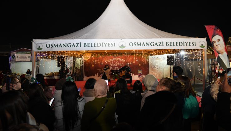 Yeni yıl festivali kapsamında Osmangazi’de akustik konser keyfi