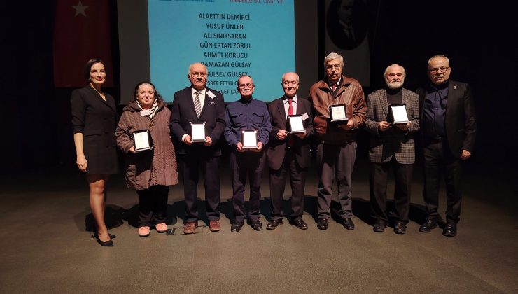 MMO Bursa Şubesi’nde meslekte kıdem onurlandırıldı