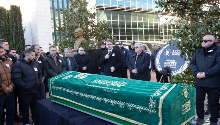 Bursa Büyükşehir Belediyesi’nde hüzünlü veda