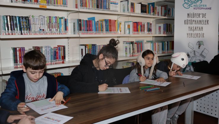 Çocuklar için felsefe atölyesi Nilüfer’de yoğun ilgi gördü