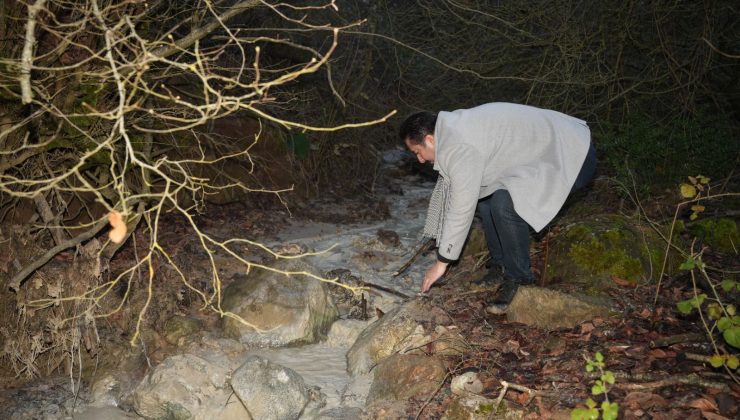 Atık barajı çöktü, Yenişehir Belediyesi harekete geçti