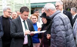 Osmangazi Belediyesi sahada çözüm arıyor