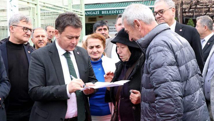 Osmangazi Belediyesi sahada çözüm arıyor