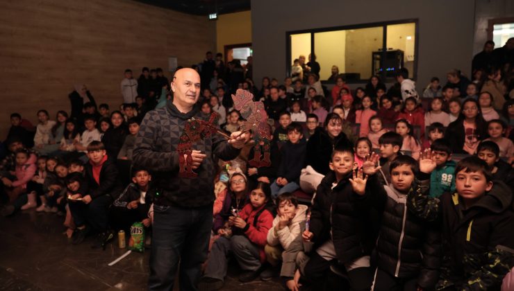 Osmangazi’de Karagöz rüzgârı çocuklarla esti