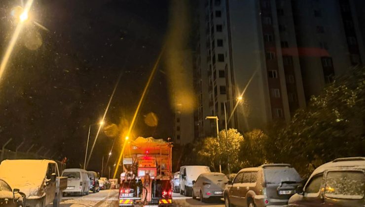Osmangazi Belediyesi’nden merkez ve kırsalda eş zamanlı kar mesaisi