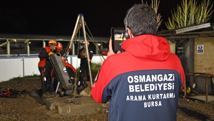 Bursa’da kapsamlı deprem tatbikatı