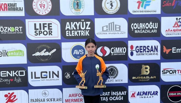Osmangazi teniste zirveye yerleşti