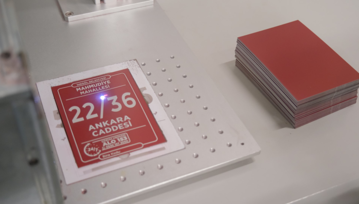 İnegöl’ün 116 mahallesine dijital numarataj ağı