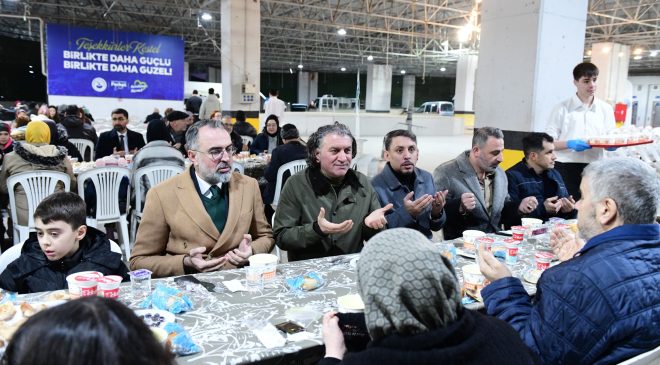 Kestel’de birlik ve beraberlik iftar sofrasında pekişti