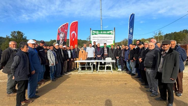 Bursa Büyükşehir Belediyesi’nden hayvancılığa tam destek