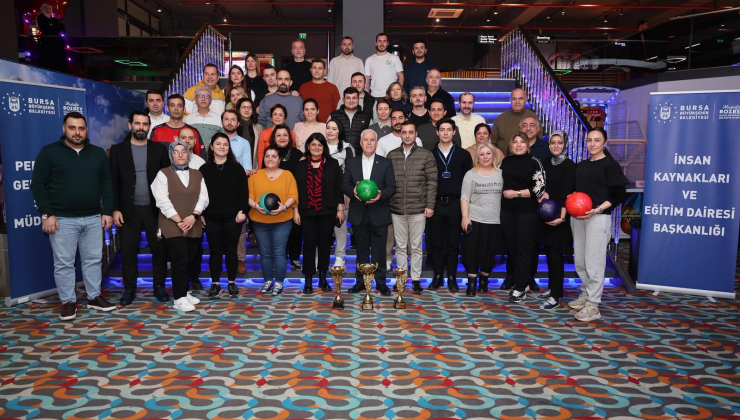 Bursa Büyükşehir’de bowling heyecanı