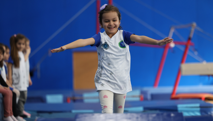 Geleceğin şampiyonları uzman antrenörlerle yetişiyor