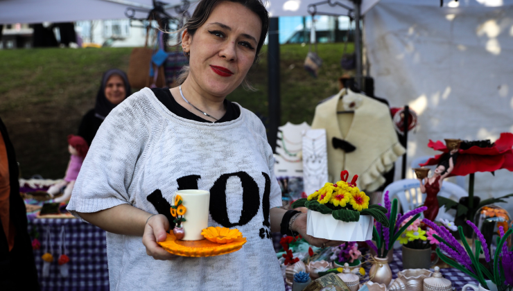 Bursa’nın kalbinde kadın emeği zirvesi