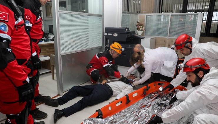 Büyükşehir’den afet hazırlığına tam not