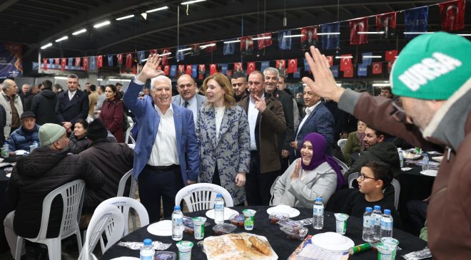 Büyükşehir’den 17 ilçede dayanışma iftarı