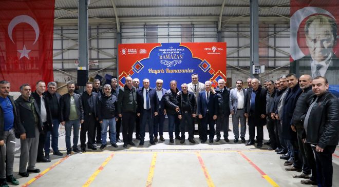 İnegöl’de Ramazan bereketi paylaşıldı