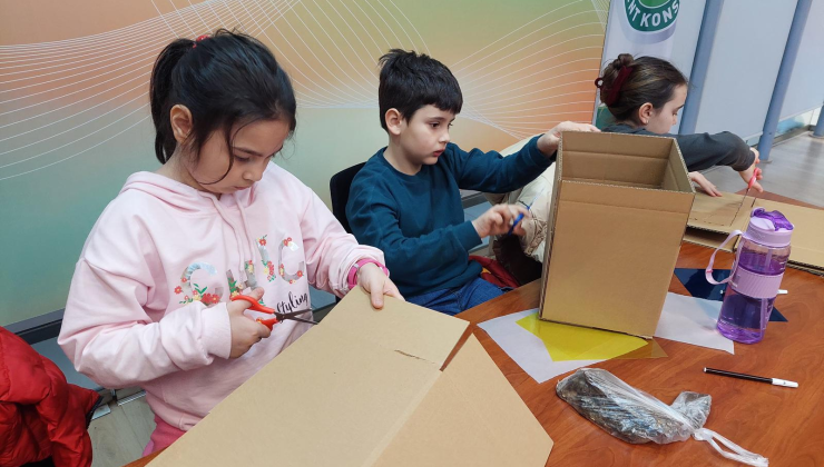 Bursa’da çocukların penceresinden hayal evleri