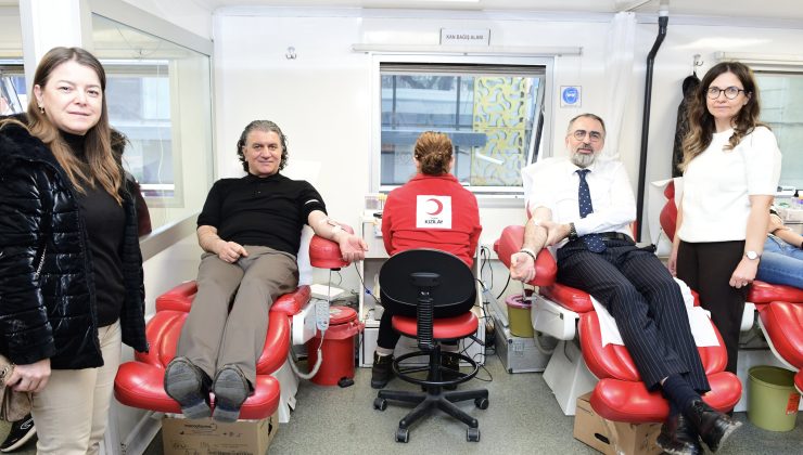Ramazan öncesi dayanışma mesajı kan bağışıyla verildi
