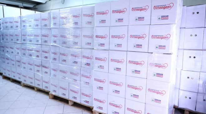 Osmangazi’de ramazan bereketi: 136 mahallede yardım seferberliği